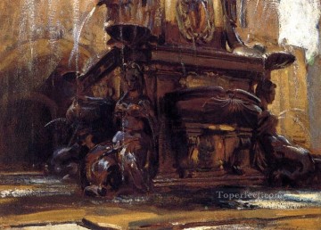  singer pintura - Fuente en Bolonia John Singer Sargent